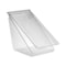Pactiv Hinged Lid Sandwich Wedges, 3.25 x 6.5 x 3, Clear, PK255 PK Y11334 - alternate 2
